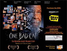 Tablet Screenshot of onebadcat.net